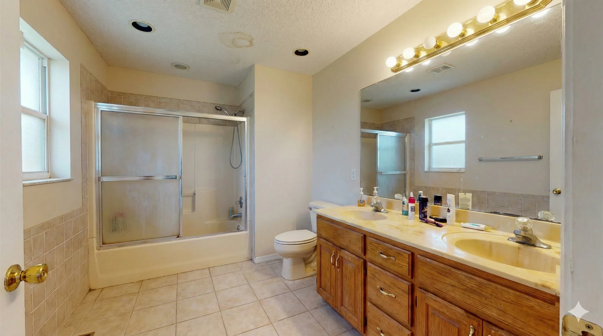 Master Bathroom Before